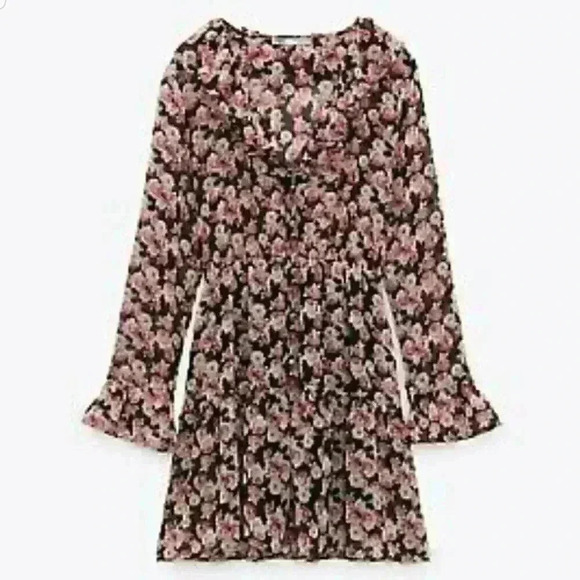 Zara Floral Print Dress  - Picture 4 of 10